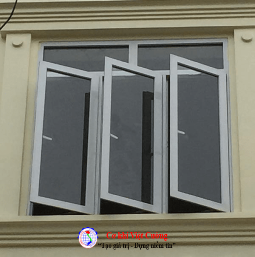 Cửa nhôm kính trắng sứ - Ảnh 3