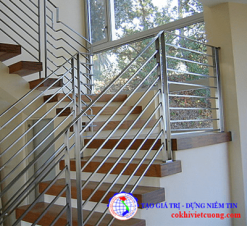 Cầu thang inox đẹp