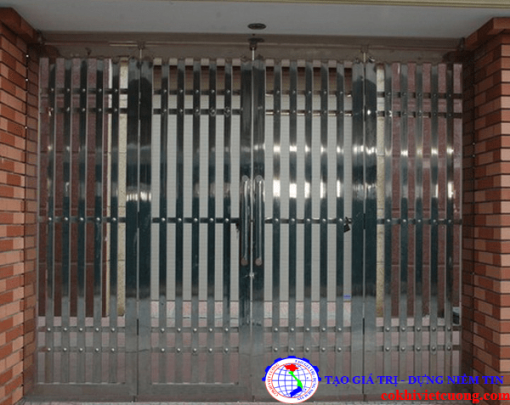 Cửa cổng inox - Ảnh 5
