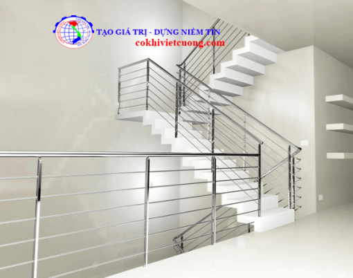 Cầu thang inox đẹp - Ảnh 5