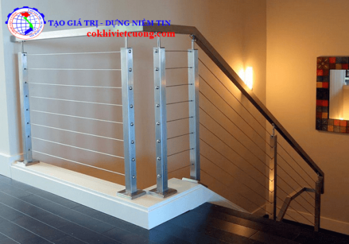 Cầu thang inox đẹp - Ảnh 9