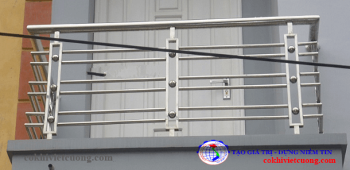 Lan can inox đẹp - Ảnh 7