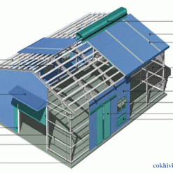 Thi công lắp đặt nhà xưởng
