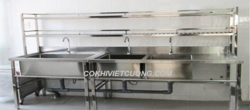 Chậu rửa inox công nghiệp 1 hố - Ảnh 7