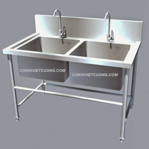 Chậu rửa inox công nghiệp 1 hố - Ảnh 2