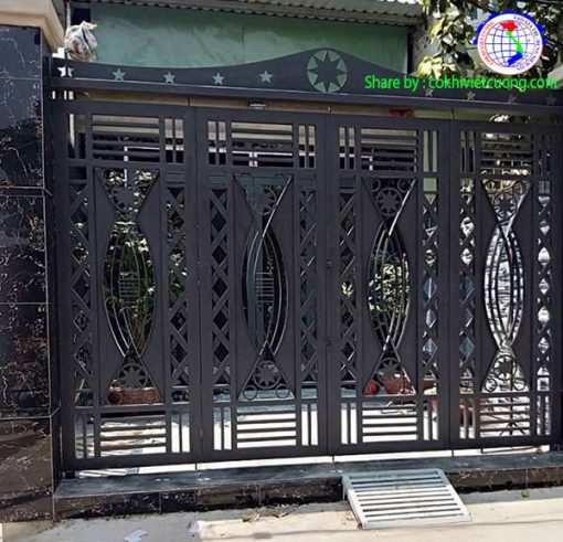 Cửa cổng sắt CNC nghệ thuật