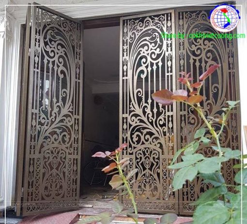39 Mẫu Cửa Cổng Sắt Mỹ Thuật Đẹp Nhất - Ảnh 5