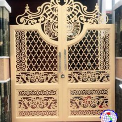 cửa cổng sắt mỹ thuật đẹp