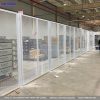 Hàng rào lưới thép thi công bởi Cơ khí Việt Cường