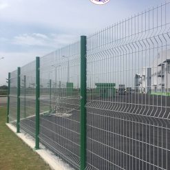 hàng rào cột trái đào