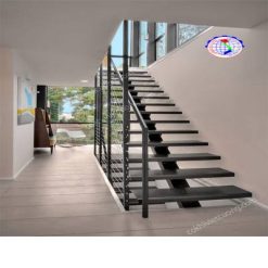 cầu thang xương cá bằng sắt