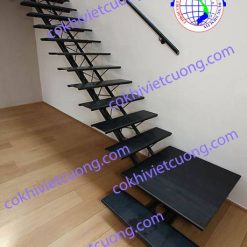 cầu thang xương cá bằng sắt