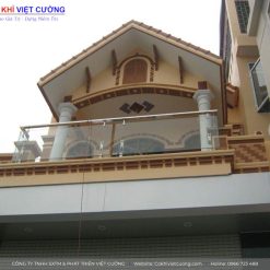 Mẫu lan can ban công inox đẹp