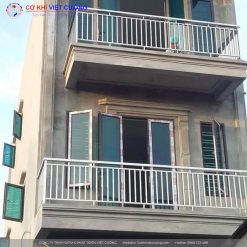 Lan can inox 304 thi công tại Gia Lâm - Hà Nội