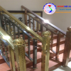 cầu thang inox màu