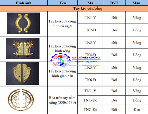 phụ kiện cổng inox màu tay nắm cửa