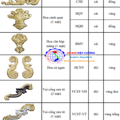 phụ kiện cổng inox màu vai cổng