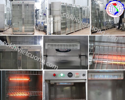 Tủ sấy bát đĩa công nghiệp - Ảnh 3