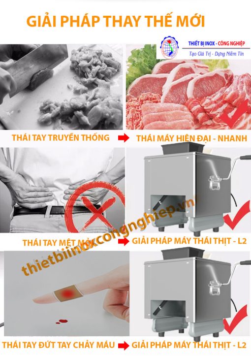 Máy thái thịt đa năng - Ảnh 6