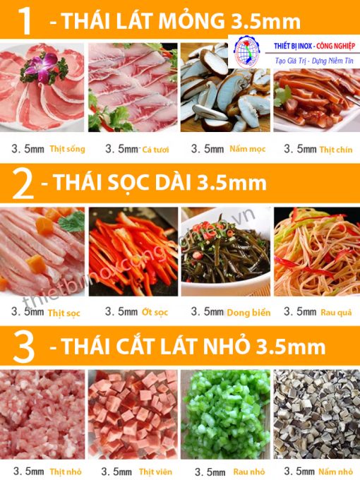 Máy cắt thịt đa năng - Ảnh 8