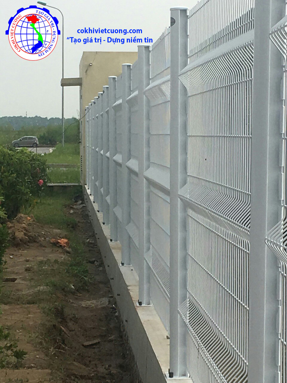 Hàng rào lưới thép tại Hà Nội - Cơ Khí Việt Cường - Tại xưởng sản xuất