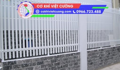 Hàng rào sắt hộp mạ kẽm - Ảnh 12