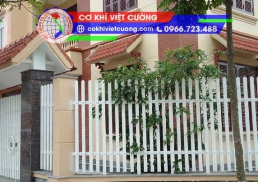 Hàng rào sắt hộp mạ kẽm - Ảnh 4