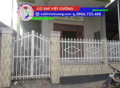 Hàng rào sắt hộp mạ kẽm - Ảnh 14