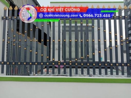 Hàng rào sắt hộp mạ kẽm - Ảnh 10
