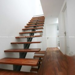 Cầu thang xương cá hộp đơn
