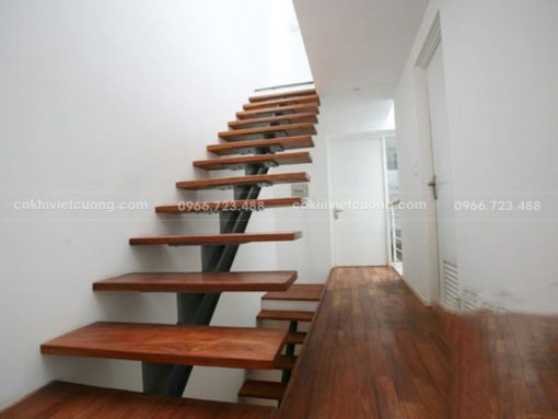 54+ mẫu cầu thang xương cá đẹp nhất 2024 - Ảnh 8