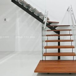 Cầu thang xương cá hiện đại