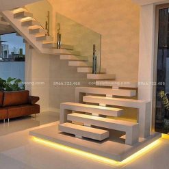 54+ mẫu cầu thang xương cá đẹp nhất 2024