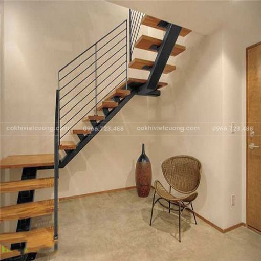 54+ mẫu cầu thang xương cá đẹp nhất 2024 - Ảnh 18