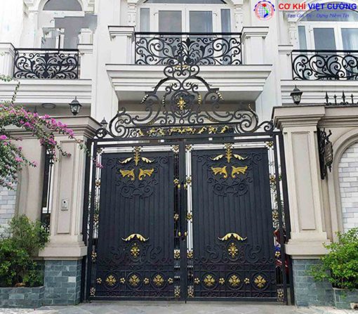 Cửa cổng sắt nghệ thuật M3