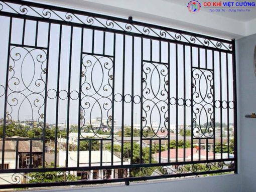 Hàng rào sắt nghệ thuật M2