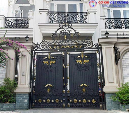 Báo Giá Cửa Cổng Sắt Nghệ Thuật Đẹp 2025 - Ảnh 15