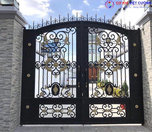 Báo Giá Cửa Cổng Sắt Nghệ Thuật Đẹp 2025 - Ảnh 12