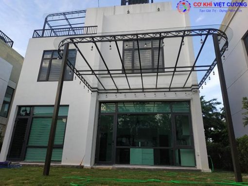Báo Giá Mái Kính Sắt Nghệ Thuật Cho Biệt Thự, Nhà Phố 2025 - Ảnh 10