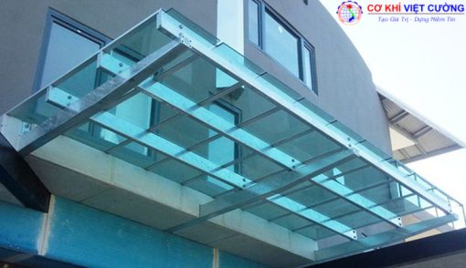 Báo Giá Thi Công Mái Kính Cường Lực - Ảnh 3