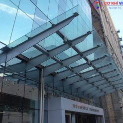 Thiết kế mái kính cường lực đẹp nhất 2024