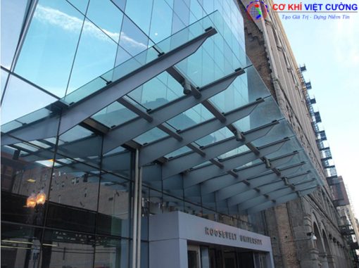 Báo Giá Thi Công Mái Kính Cường Lực - Ảnh 6