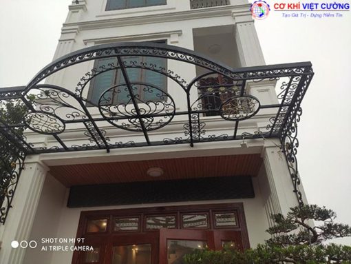 Báo Giá Mái Kính Sắt Nghệ Thuật Cho Biệt Thự, Nhà Phố 2025 - Ảnh 4