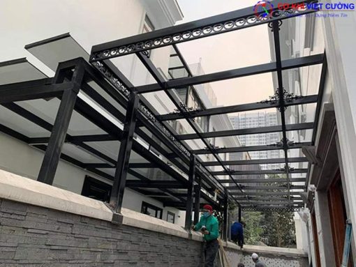 Báo Giá Mái Kính Sắt Nghệ Thuật Cho Biệt Thự, Nhà Phố 2025 - Ảnh 14