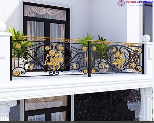 Thi công lan can ban công sắt nghệ thuật - Ảnh 10
