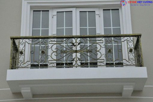 Thi công lan can ban công sắt nghệ thuật - Ảnh 9