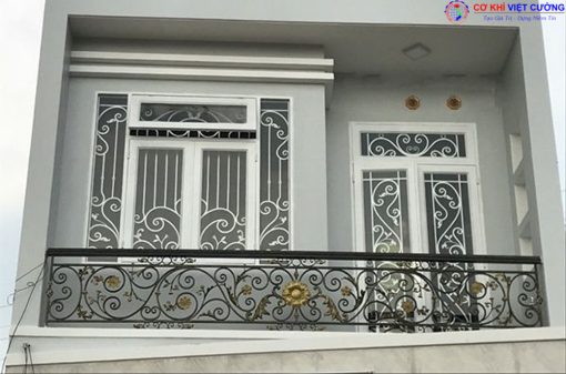 Thi công lan can ban công sắt nghệ thuật - Ảnh 6