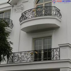 Thi công lan can ban công sắt nghệ thuật