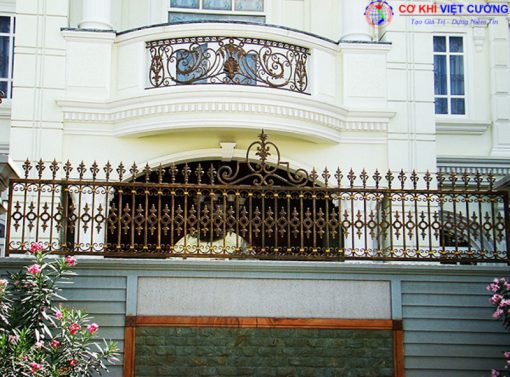 29 Mẫu Thiết Kế Hàng Rào Sắt Nghệ Thuật Đẹp Tại Hà Nội - Ảnh 19