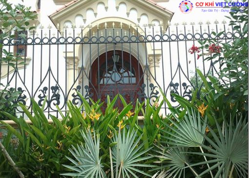 29 Mẫu Thiết Kế Hàng Rào Sắt Nghệ Thuật Đẹp Tại Hà Nội - Ảnh 13